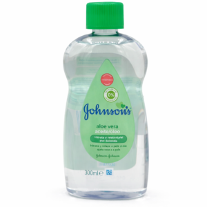 Johnson’s Huile de massage Aloe Vera pour bébés  300ml
