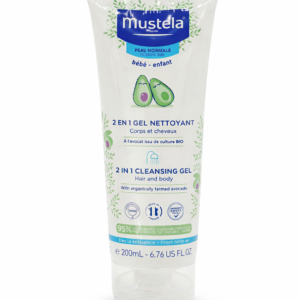 Mustela Gel Nettoyant 2 en 1 Bébé à l'avocat BIO
