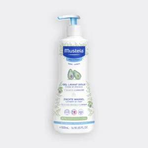 Mustela Gel lavant doux À l'avocat 500ml