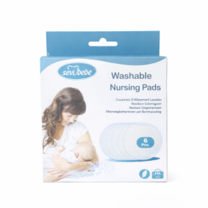 Les coussinets d’allaitement lavables Sevi Bebe