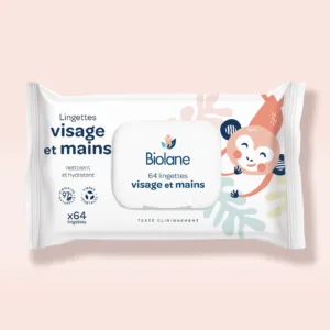 Biolane Lingettes visage et mains