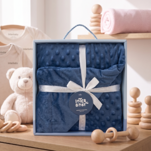 Interbaby couverture 100% coton doux 80x110cm