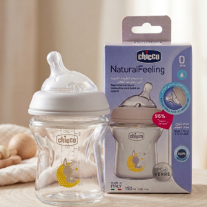 Chicco biberon en verre naturalfeeling 150ml