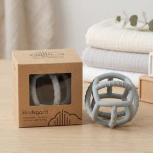 Balle de Dentition et d'Éveil en Silicone – Kindsgard