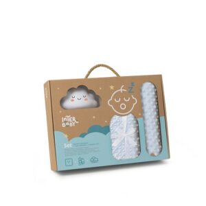 Set Couverture + Anti-Renversement + Lampe Bleue - Interbaby